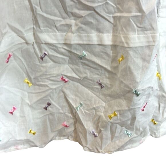 Eileen west vintage 90s coquette nightgown bow embroidered lightweight lace xs - Picture 4 of 11